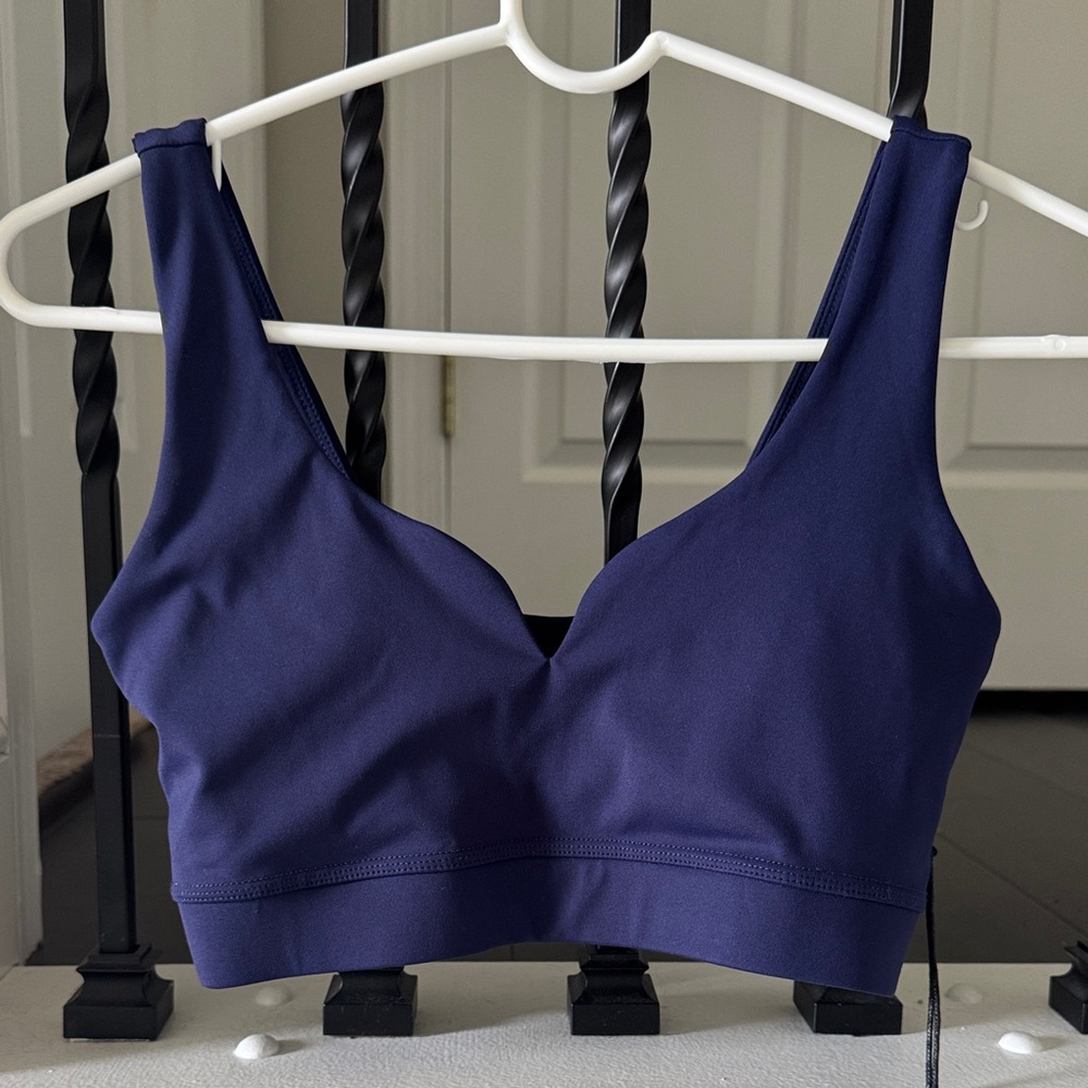 Body Language Navy Blue Sports Bra